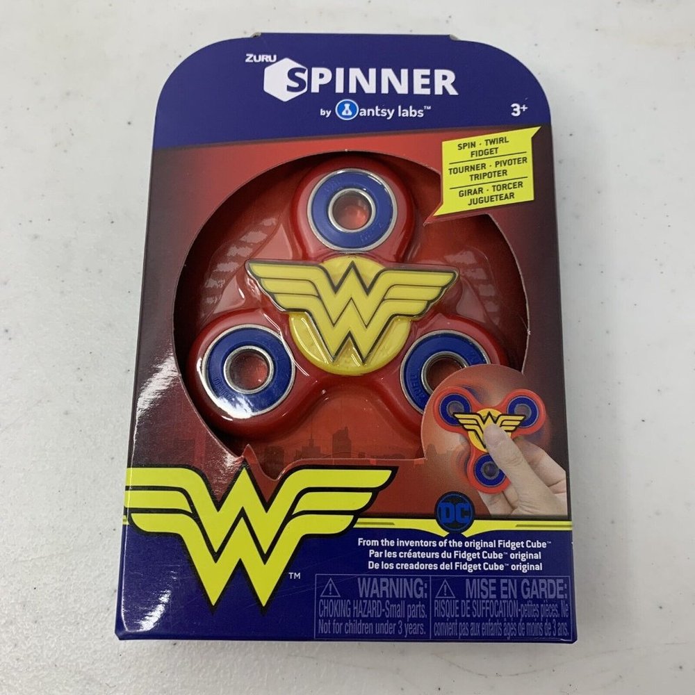New DC Comics Wonder Woman Spin-Twirl-Fidget Zuru Spinner‎ By Antsy Labs